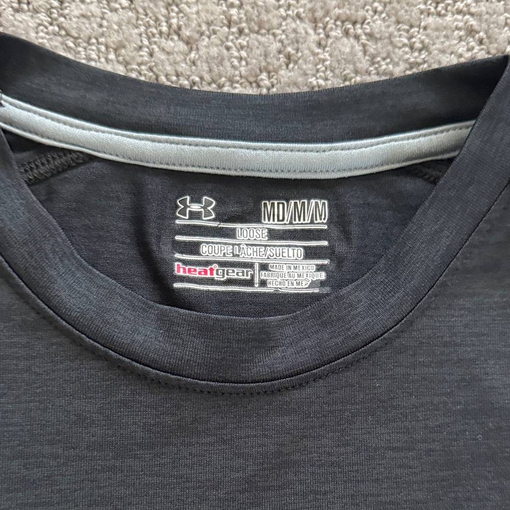 Under Armour Men’s Black Performance Muscle Tank - Picture 2 of 3